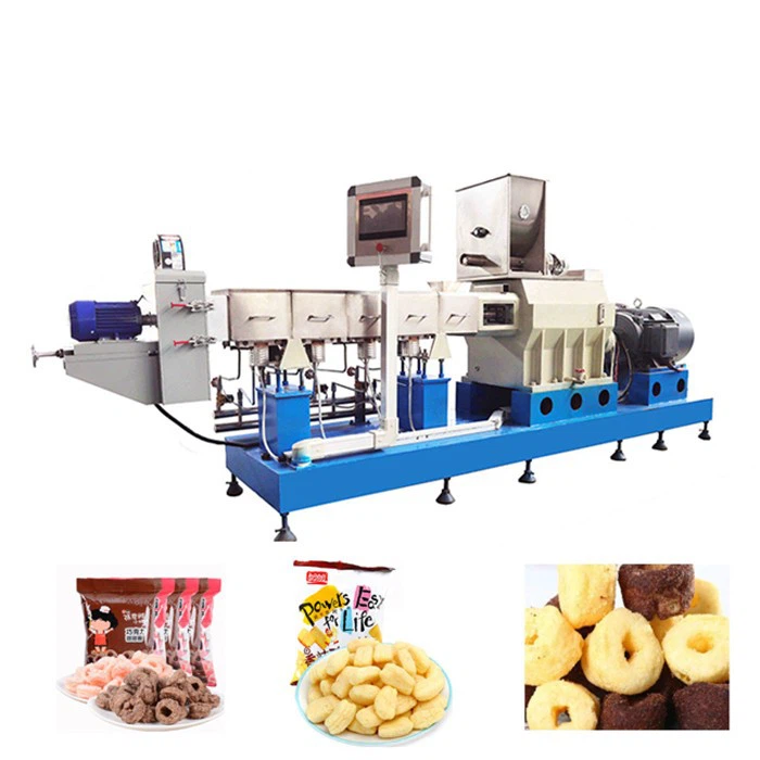 puff snack food processing machinery